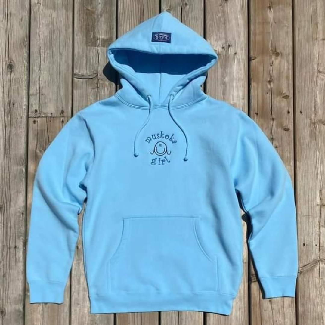 Women's Classic Aqua Muskoka Girl Hoodie