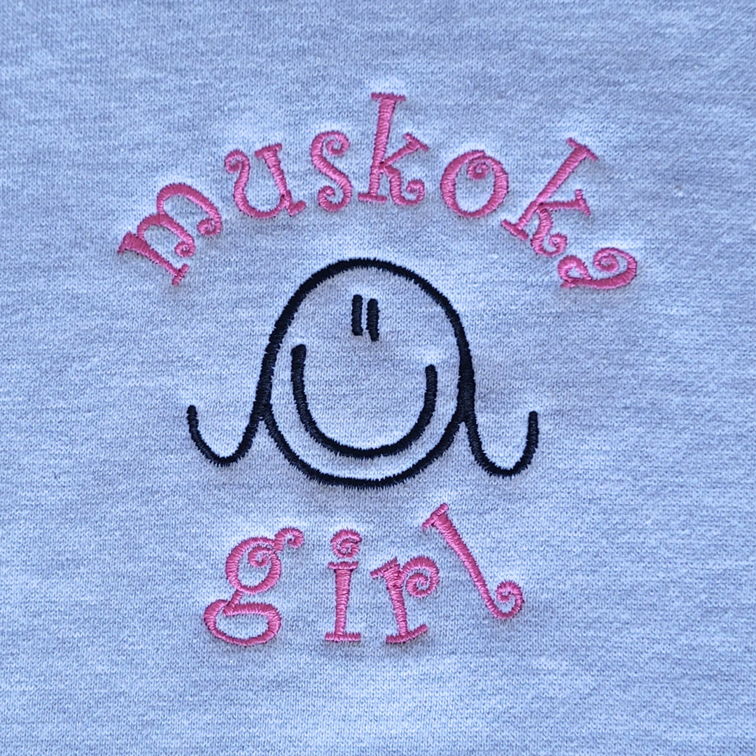 Women's Classic Grey Muskoka Girl Hoodie