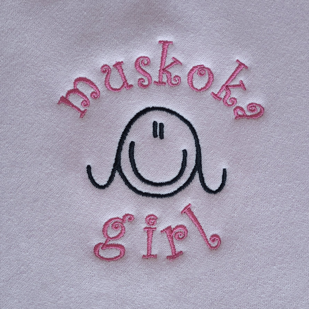 Women's Classic Pink Muskoka Girl Hoodie