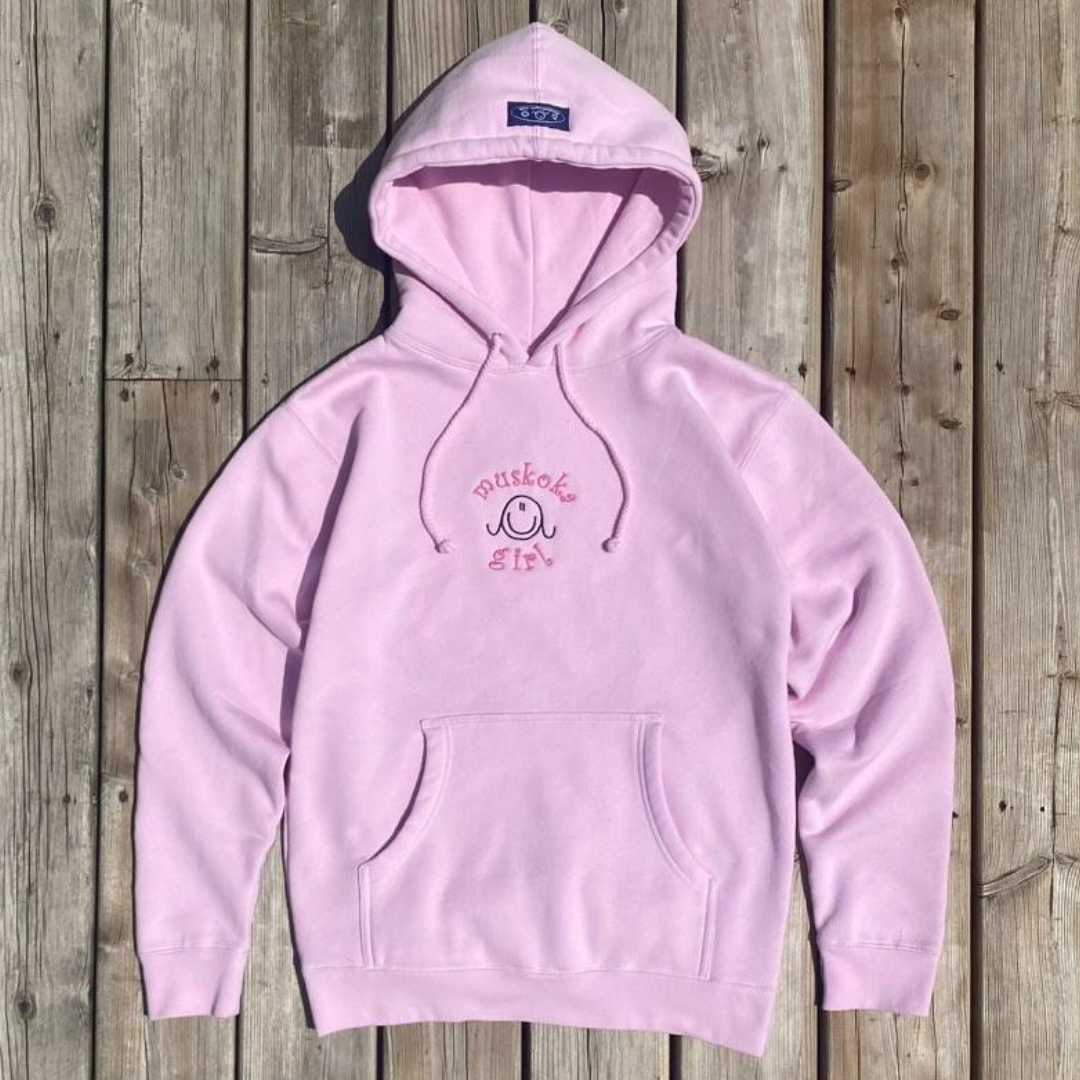 Women's Classic Pink Muskoka Girl Hoodie