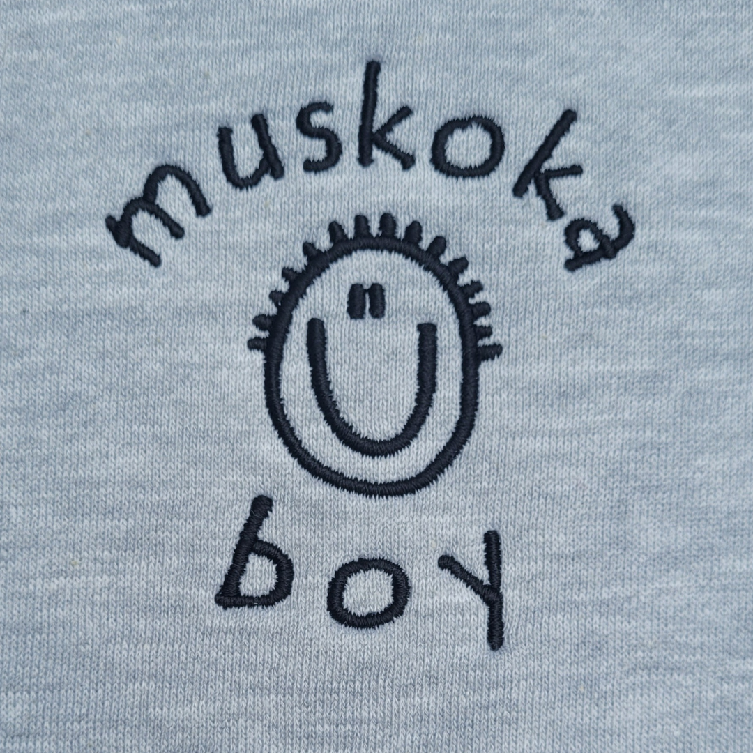 Men's Classic Grey Muskoka Boy Hoodie